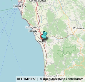 Mappa Via Giacomo Puccini, 57023 Cecina LI, Italia (44.4975)