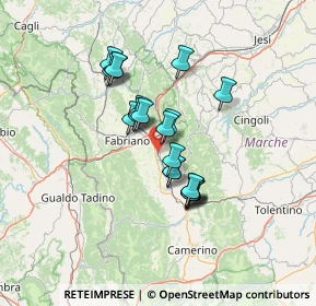 Mappa Via Incavata, 60043 Cerreto D'esi AN, Italia (10.62)