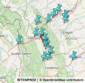 Mappa Via Incavata, 60043 Cerreto D'esi AN, Italia (14.48353)