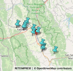 Mappa Via Incavata, 60043 Cerreto D'esi AN, Italia (5.895)