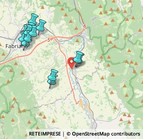 Mappa Via Incavata, 60043 Cerreto D'esi AN, Italia (4.68615)