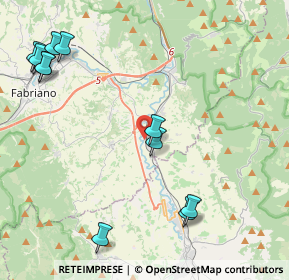 Mappa Via Incavata, 60043 Cerreto D'esi AN, Italia (5.44)