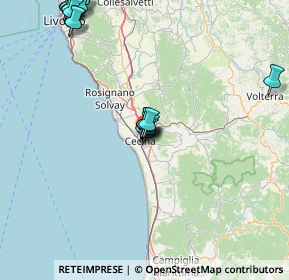 Mappa Via Donizetti, 57023 Cecina LI, Italia (20.085)
