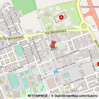 Mappa Piazza Emilio Alessandrini, 13, 57023 Cecina, Livorno (Toscana)