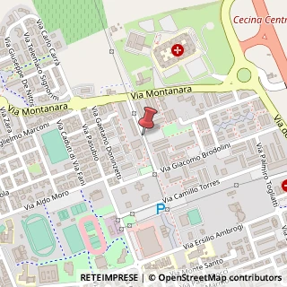 Mappa Via rossa guido 3, 57016 Cecina, Livorno (Toscana)