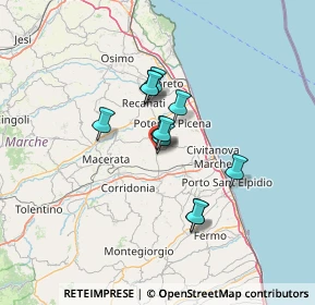 Mappa Via Adige, 62010 Morrovalle MC, Italia (9.34727)