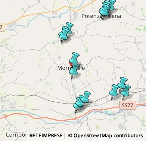 Mappa Via Adige, 62010 Morrovalle MC, Italia (4.74063)