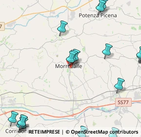 Mappa Via Adige, 62010 Morrovalle MC, Italia (6.7605)