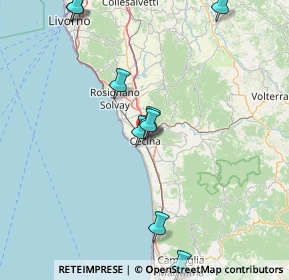 Mappa 57023 Cecina LI, Italia (29.14333)