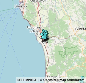 Mappa 57023 Cecina LI, Italia (4.74273)