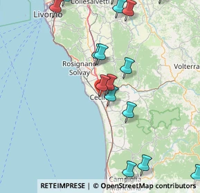Mappa 57023 Cecina LI, Italia (20.26625)