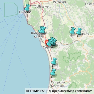 Mappa 57023 Cecina LI, Italia (12.27917)