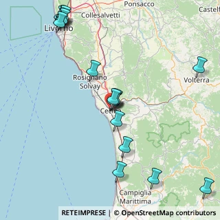 Mappa Via Camillo Benso Cavour, 57023 Cecina LI, Italia (20.35353)