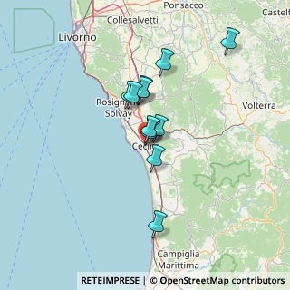 Mappa Via Camillo Benso Cavour, 57023 Cecina LI, Italia (10.76455)