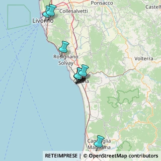 Mappa 57023 Cecina LI, Italia (14.33636)