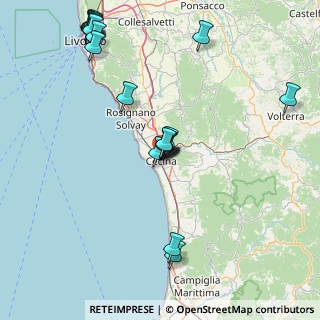 Mappa Via Camillo Benso Cavour, 57023 Cecina LI, Italia (19.455)