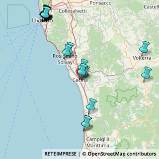 Mappa 57023 Cecina LI, Italia (21.127)
