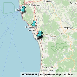 Mappa Via Camillo Benso Cavour, 57023 Cecina LI, Italia (8.8)