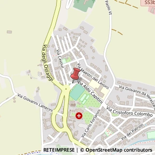 Mappa Via Massimiliano Kolbe, 22, 06019 Umbertide, Perugia (Umbria)