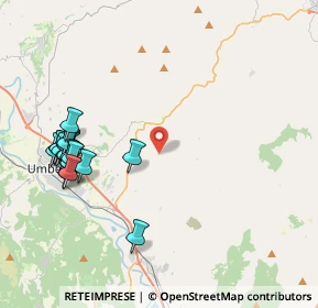 Mappa Località Pieve d'Agnano, 06024 Gubbio PG, Italia (4.849)