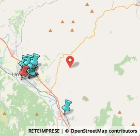 Mappa Località Pieve d'Agnano, 06024 Gubbio PG, Italia (5.04455)