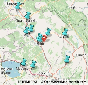 Mappa Località Pieve d'Agnano, 06024 Gubbio PG, Italia (15.87182)