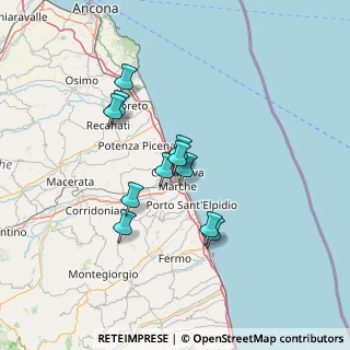 Mappa Via Liguria, 62012 Civitanova Marche MC, Italia (11.21818)
