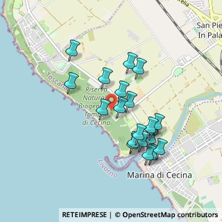 Mappa Via Delle Gorette, 57023 Cecina LI, Italia (0.85)