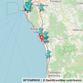 Mappa Via Delle Gorette, 57023 Cecina LI, Italia (20.81727)