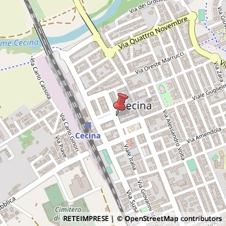 Mappa 24 Piazza Guerrazzi F. D., Cecina, LI 57023, 57023 Cecina LI, Italia, 57023 Cecina, Livorno (Toscana)