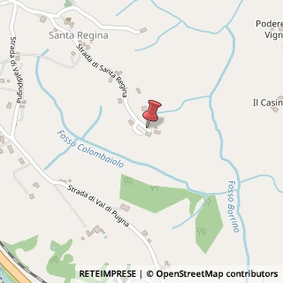 Mappa Strada Di Della Cetina, 19, 53100 Siena, Siena (Toscana)