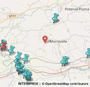 Mappa Borgo S. Lucia, 62010 Morrovalle MC, Italia (6.673)