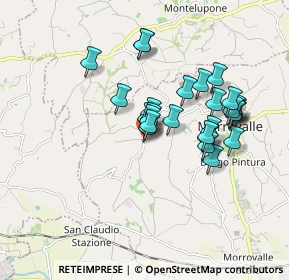 Mappa Borgo S. Lucia, 62010 Morrovalle MC, Italia (1.56296)