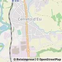 지도 Cerreto d'Esi
