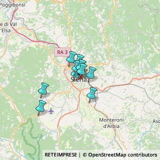 Mappa Via San Martino, 53100 Siena SI, Italia (3.74273)