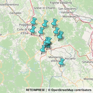Mappa Via San Martino, 53100 Siena SI, Italia (9.48857)