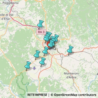 Mappa Via S, 53100 Siena SI, Italia (4.36769)