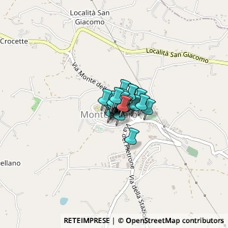 Mappa Via XX Settembre, 62010 Montecosaro MC, Italia (0.09655)