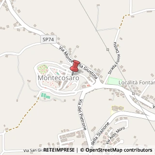 Mappa Via Aurelio Saffi, 18, 62010 Montecosaro, Macerata (Marche)