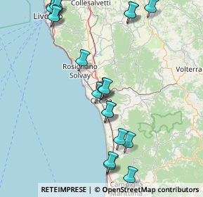 Mappa Via del Polo Tecnologico, 57023 Cecina LI, Italia (19.951)