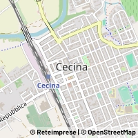 地図 Cecina