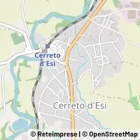 Hartă Cerreto d'Esi