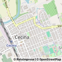 Map Cecina