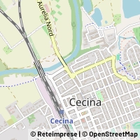 地図 Cecina