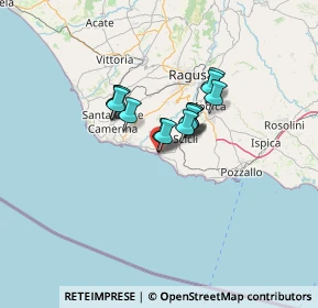 Mappa Via Lido, 97018 Scicli RG, Italia (9.178)