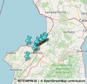Mappa Autostrada da del Mediterraneo Sra Pizzo Est Aut. Aut, 89812 Pizzo VV, Italia (7.32091)