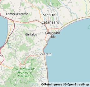 Mappa 88069 Stalettì CZ, Italia (15.70125)
