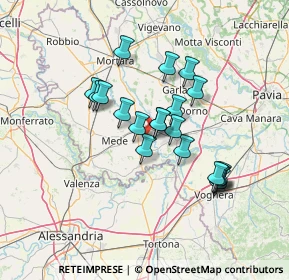 Mappa Via Soliggia, 27034 Galliavola PV, Italia (11.45)