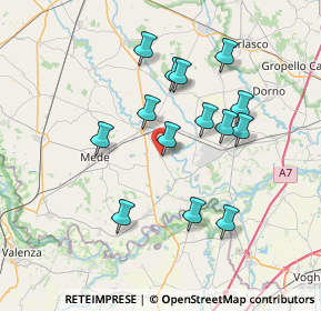 Mappa Via Soliggia, 27034 Galliavola PV, Italia (6.62214)