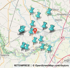 Mappa Via Soliggia, 27034 Galliavola PV, Italia (6.684)